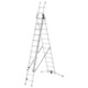 Hailo S100 Profilot Combination Ladder with Adjustable Stabiliser (3x12 Rung - 8.1m)