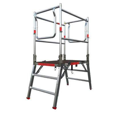 Delta Deck Adjustable Low Level Work Platform (450mm - 870mm Platform)