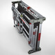 Delta Deck Adjustable Low Level Work Platform (450mm - 870mm Platform)