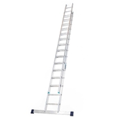 TB Davies Taskmaster EN131 Professional 4.5m Double Extension Ladder (2x17 Rung - 7.97m)