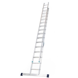 TB Davies Taskmaster EN131 Professional 4.5m Double Extension Ladder (2x17 Rung - 7.97m)