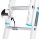 TB Davies Taskmaster EN131 Professional 2.5m Triple Extension Ladder (3x9 Rung - 5.5m)