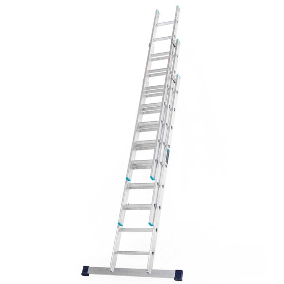 TB Davies Taskmaster EN131 Professional 2.5m Triple Extension Ladder (3x9 Rung - 5.5m)
