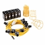 Defender 100W LED ES Festoon Lights Kit 22m 110V