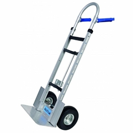 AluTruk Aluminium Barrel & Keg Sack Truck with Puncture-Proof Wheels - 300kg