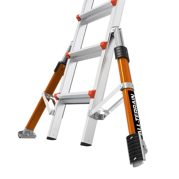 Little Giant Conquest 4-Tread All-Terrain Aluminium Multi-Purpose Ladder
