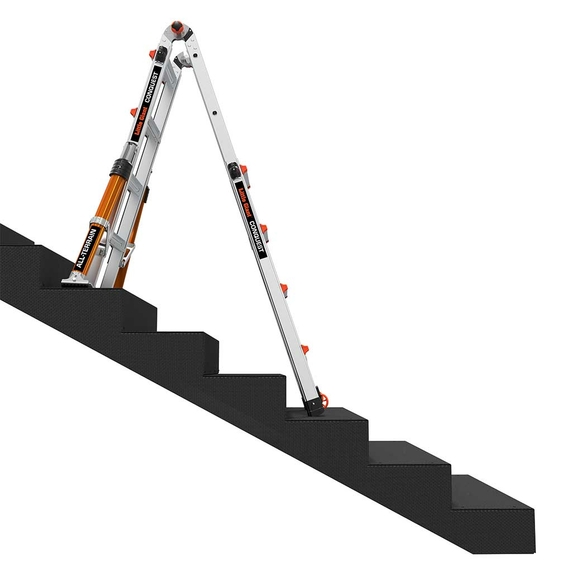Little Giant Conquest 4-Tread All-Terrain Aluminium Multi-Purpose Ladder