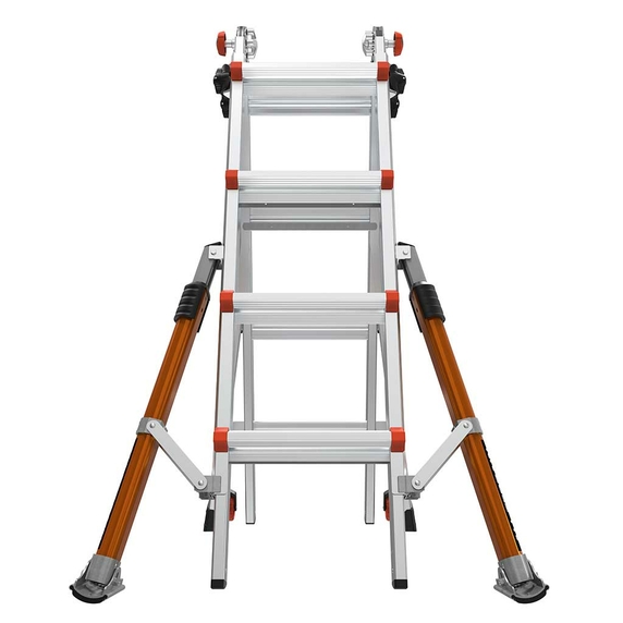 Little Giant Conquest 4-Tread All-Terrain Aluminium Multi-Purpose Ladder