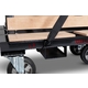 Armorgard LoadAll LA1500 PRO 4-Wheel Board Trolley with SafeStop Deadman Brake - 1500kg