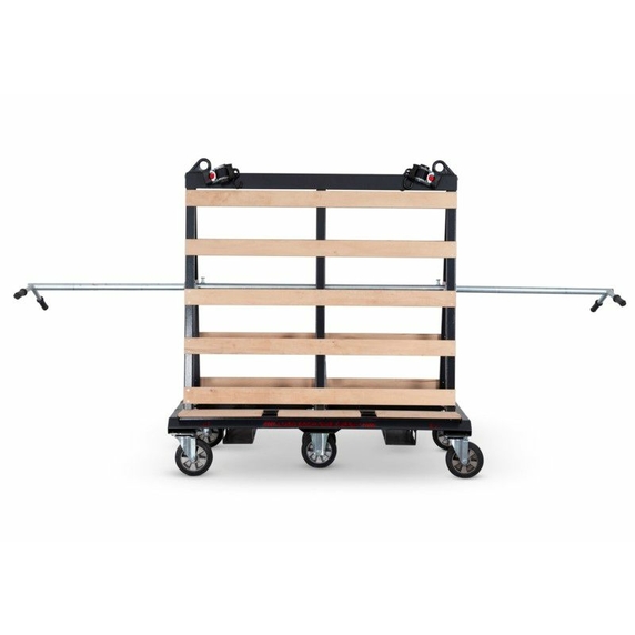 Armorgard LoadAll LA1500 PRO 4-Wheel Board Trolley with SafeStop Deadman Brake - 1500kg