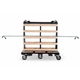 Armorgard LoadAll LA1500 PRO 4-Wheel Board Trolley with SafeStop Deadman Brake - 1500kg