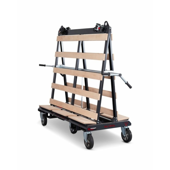Armorgard LoadAll LA1500 PRO 4-Wheel Board Trolley with SafeStop Deadman Brake - 1500kg