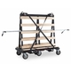 Armorgard LoadAll LA1500 PRO 4-Wheel Board Trolley with SafeStop Deadman Brake - 1500kg