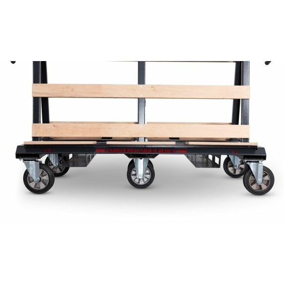 Armorgard LoadAll LA1500 PRO 4-Wheel Board Trolley with SafeStop Deadman Brake - 1500kg
