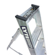 Lyte MagnaStep 7 Tread Aluminium Swingback Stepladder