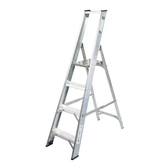 Lyte MagnaStep 4 Tread Aluminium Platform Stepladder