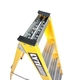 Lyte MagnaStep 4 Tread Glassfibre Swingback Stepladder