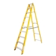Lyte MagnaStep 10 Tread Glassfibre Swingback Stepladder