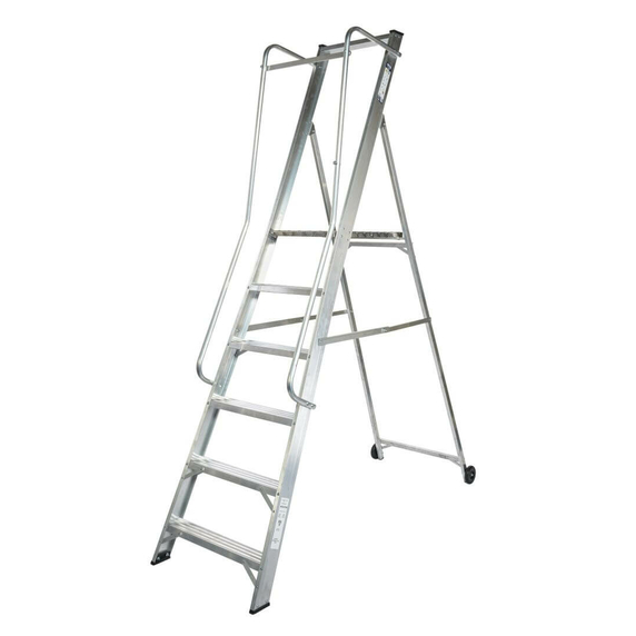 Lyte MagnaStep 6 Tread Aluminium Wide Steps