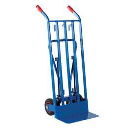 Redhill Loadtek ST56 3-Position Steel Sack Truck with Solid or Pneumatic Wheels - 400kg