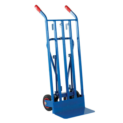 Redhill Loadtek ST56 3-Position Steel Sack Truck with Solid or Pneumatic Wheels - 400kg