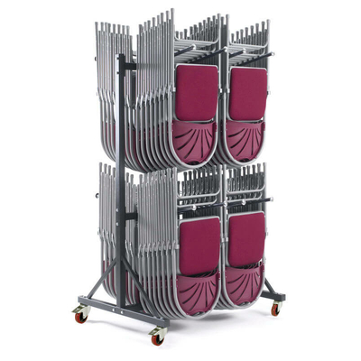 Redhill High Hanging Folding Chair Storage Trolley (2 Rows) - 400kg