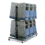 Redhill High Hanging Folding Chair Storage Trolley (3 Rows) - 600kg