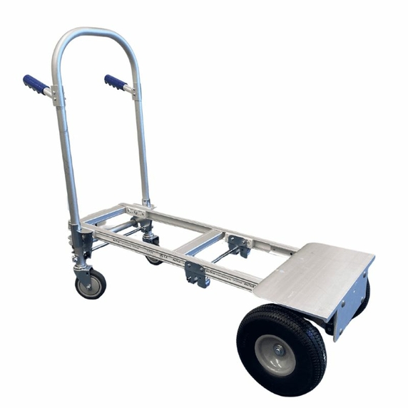 Alutruk 2-in-1 Convertible Aluminium Sack Truck with Puncture Proof Wheels