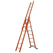 TB Davies INSUL8-C Industrial 2m Fibreglass Combination Ladder (4.2m Extended Length)