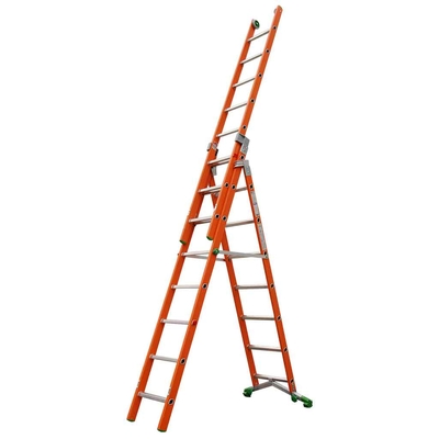 TB Davies INSUL8-C Industrial 2m Fibreglass Combination Ladder (4.2m Extended Length)