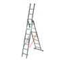 TB Davies Genia 2.5m Aluminium Professional Combination Ladder (3x7 Rung - 5m Extended Length)