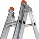 TB Davies Genia 3m Aluminium Professional Combination Ladder (3x9 Rung - 6.8m Extended Length)