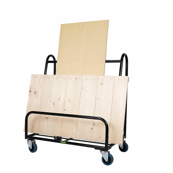 Stubbs Four Wheel Board & Panel Trolley with Removable Basket - 250kg