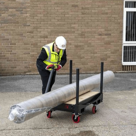 Armorgard Flexikart FK2 Industrial Platform Trolley for Long Loads - 750kg