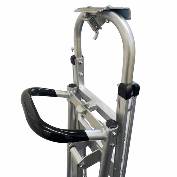 Alutruk 3-in-1 Convertible Aluminium Sack Truck with Puncture Proof Wheels - 300kg