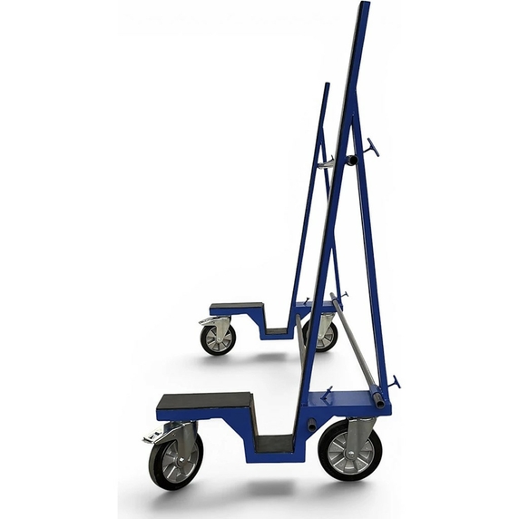 Telescopic Board & Panel Trolley with Pneumatic Wheels - 700kg