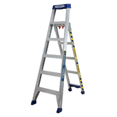 Werner Leansafe X3 Aluminium 3-in-1 Multi-Purpose Ladder (2.9m Extended Length)