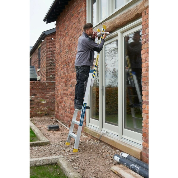 Werner Leansafe X3 Aluminium 3-in-1 Multi-Purpose Ladder (2.9m Extended Length)