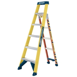 Werner Leansafe X3 Fibreglass 3-in-1 Multi-Purpose Ladder (2.9m Extended Length)