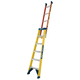 Werner Leansafe X3 Fibreglass 3-in-1 Multi-Purpose Ladder (2.9m Extended Length)
