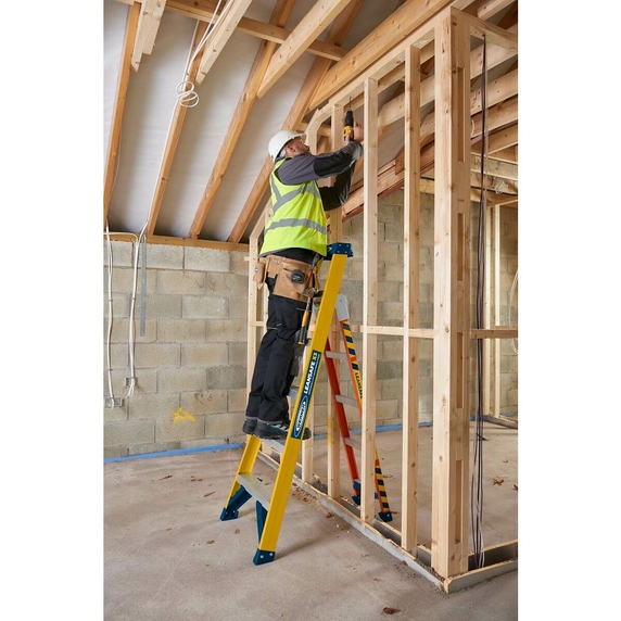 Werner Leansafe X3 Fibreglass 3-in-1 Multi-Purpose Ladder (2.9m Extended Length)