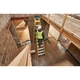 Werner Fibreglass Swingback Stepladder - 12 Tread