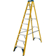 Werner Fibreglass Swingback Stepladder - 10 Tread
