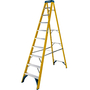 Werner Fibreglass Swingback Stepladder - 10 Tread
