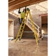 Werner Fibreglass Swingback Stepladder - 10 Tread