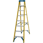 Werner Fibreglass Swingback Stepladder - 8 Tread