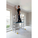 Werner 5 in 1 Combination Ladder with Work Platform (2x5 Rung - 2.48m Extended Length)