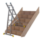 Werner 5 in 1 Combination Ladder with Work Platform (2x5 Rung - 2.48m Extended Length)