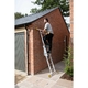 Werner 5 in 1 Combination Ladder with Work Platform (2x5 Rung - 2.48m Extended Length)
