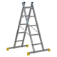 Werner 5 in 1 Combination Ladder with Work Platform (2x5 Rung - 2.48m Extended Length)
